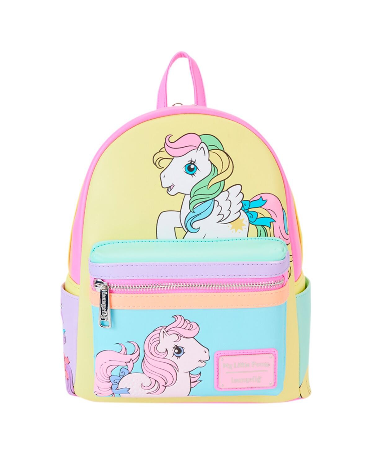 Loungefly My Little Pony Color Block Mini Backpack In Transparent