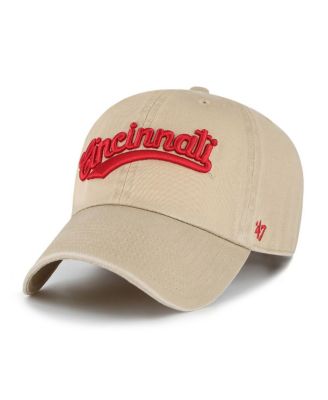 '47 Brand - Men's Tan Cincinnati Bearcats Vault clean up Adjustable Hat