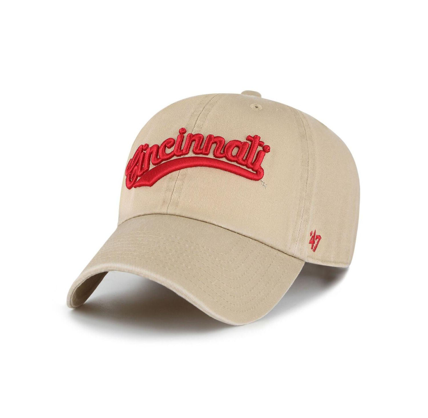 Men's Tan Cincinnati Bearcats Vault Clean Up Adjustable Hat