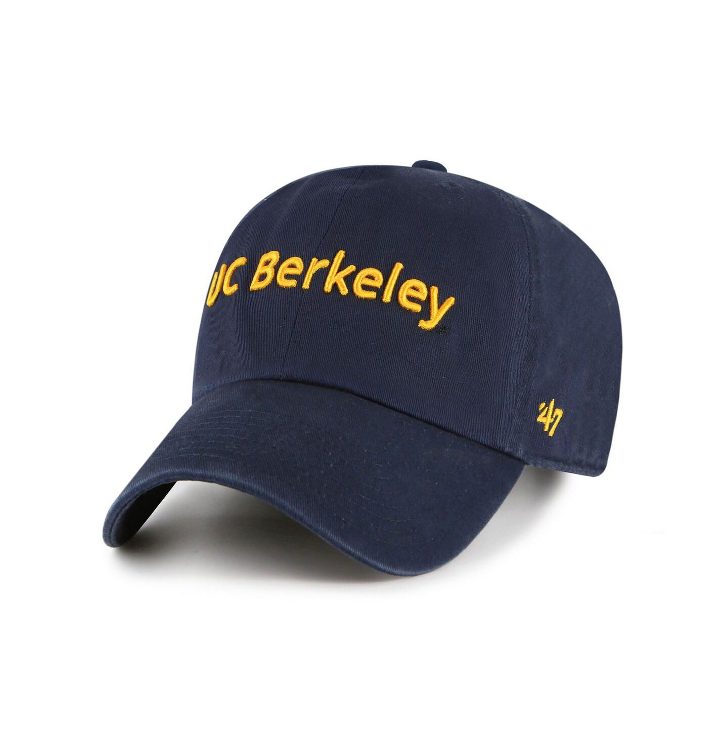 Мужская кепка '47 Brand Navy Cal Bears Clean Up Adjustable Hat — фото 1