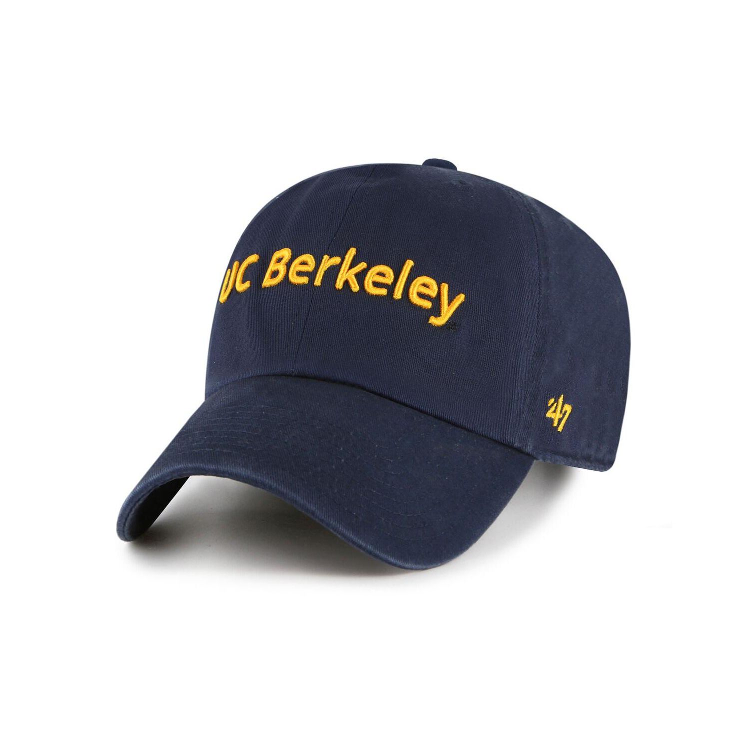 Men's Navy Cal Bears Clean Up Adjustable Hat