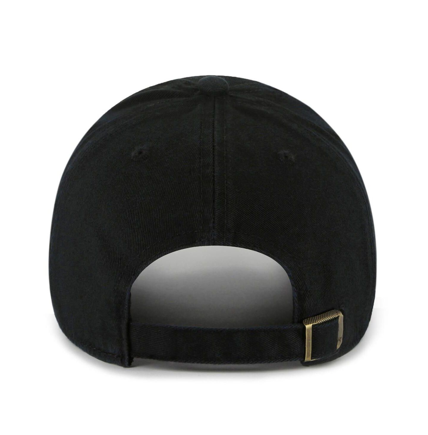 Мужская кепка '47 Brand Black Maryland Terrapins Clean Up Adjustable Hat — фото 2