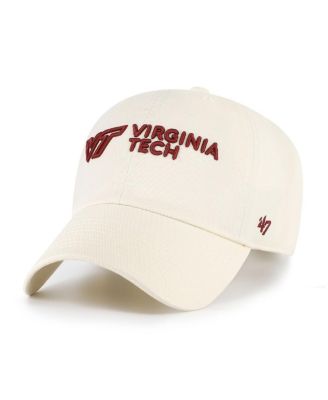 '47 Brand - Men's Sand Virginia Tech Hokies clean up Adjustable Hat