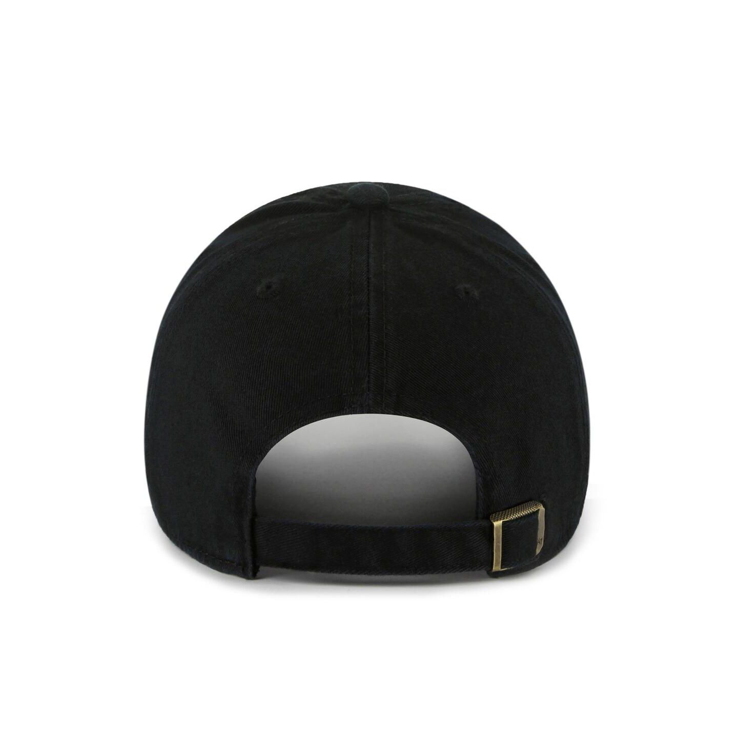 Мужская кепка '47 Brand Black Boston College Eagles Clean Up Adjustable Hat — фото 2
