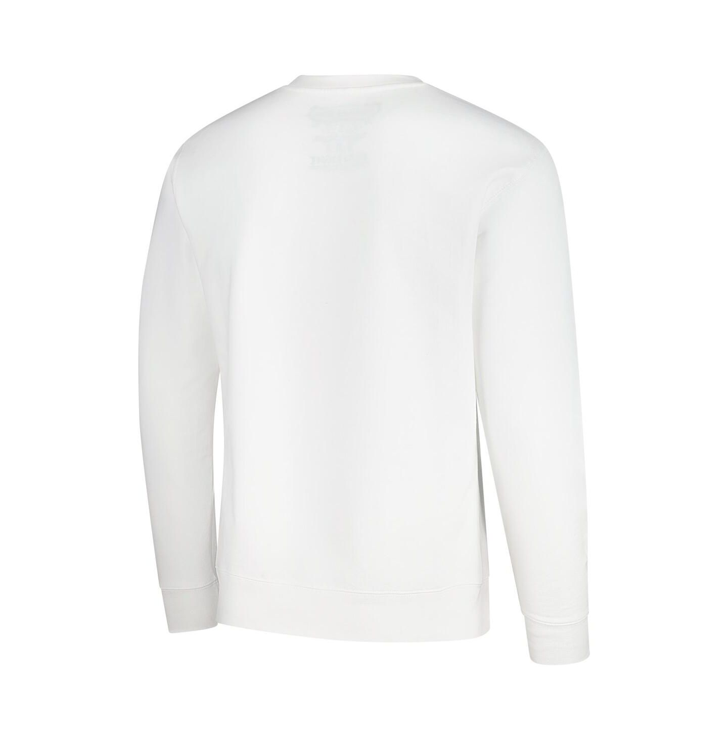 Мужская толстовка Mitchell & Ness x Bud Light White Atlanta Falcons The Crest Pullover — фото 2