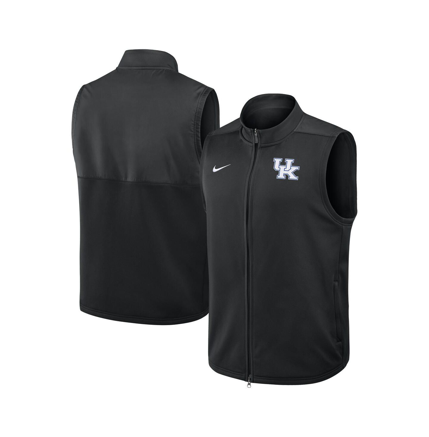 Мужской жилет Nike Black Kentucky Wildcats Primetime Victory Performance Full-Zip Vest — фото 2