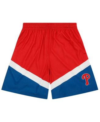 Men's Red Philadelphia Phillies Color Blocked Shorts