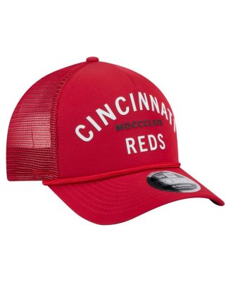 Men's Red Cincinnati Reds Minimalist 9FORTY A-Frame Adjustable Hat