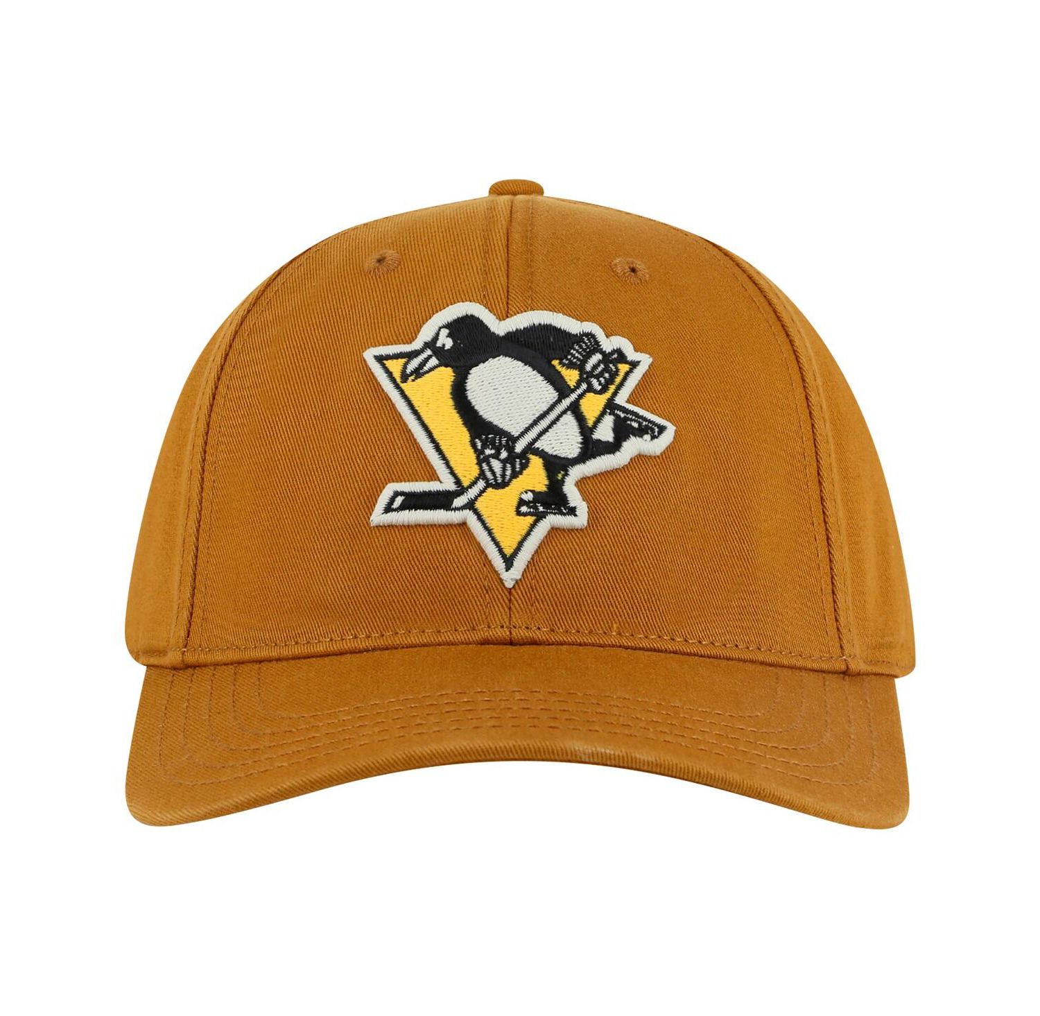 Men's Tan Pittsburgh Penguins Hepcat Washed Twill Adjustable Hat