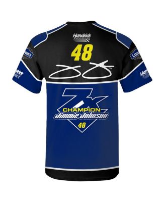 Men's Blue Jimmie Johnson Lowe's Legend Uniform T-Shirt