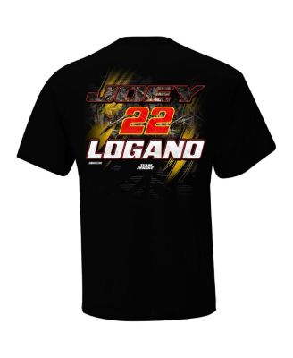 Men's Black Joey Logano Shell/Pennzoil Camo T-Shirt