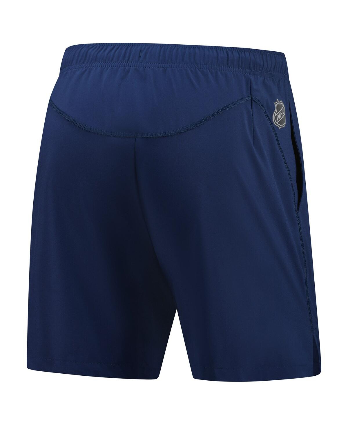 Fanatics Men's Navy St. Louis Blues Tech Training Shorts In Blue