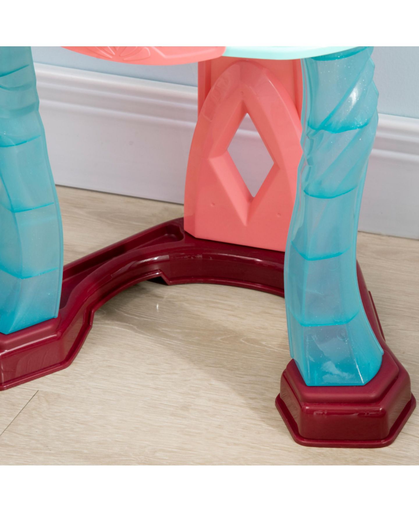 Детская игрушка Qaba Kids Vanity Table and Stool for 3-Year-Olds — фото 9