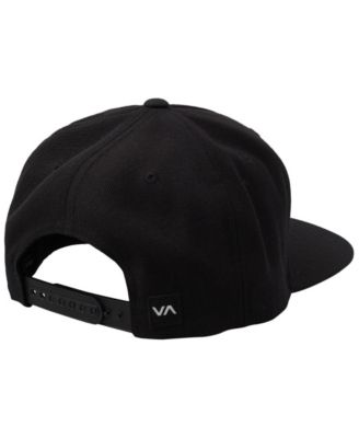 Men's Black Commonwealth Snapback Hat