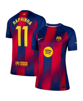 Nike - Women's Raphinha Navy Barcelona 2025/26 Home Replica Jersey