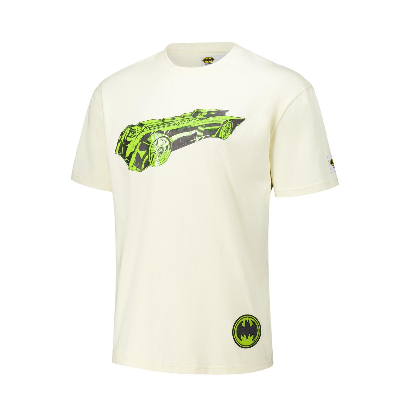 Мужская футболка Freeze Max Cream Batman Comics Batmobile Loose Fit — фото 3
