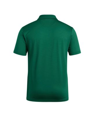 Green Miami Hurricanes Ultimate 365 Ottoman Polo Shirt
