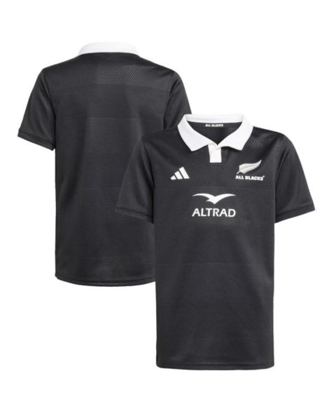 Детская домашняя джерси adidas сборной Новой Зеландии по регби 2025/26 Replica, Black