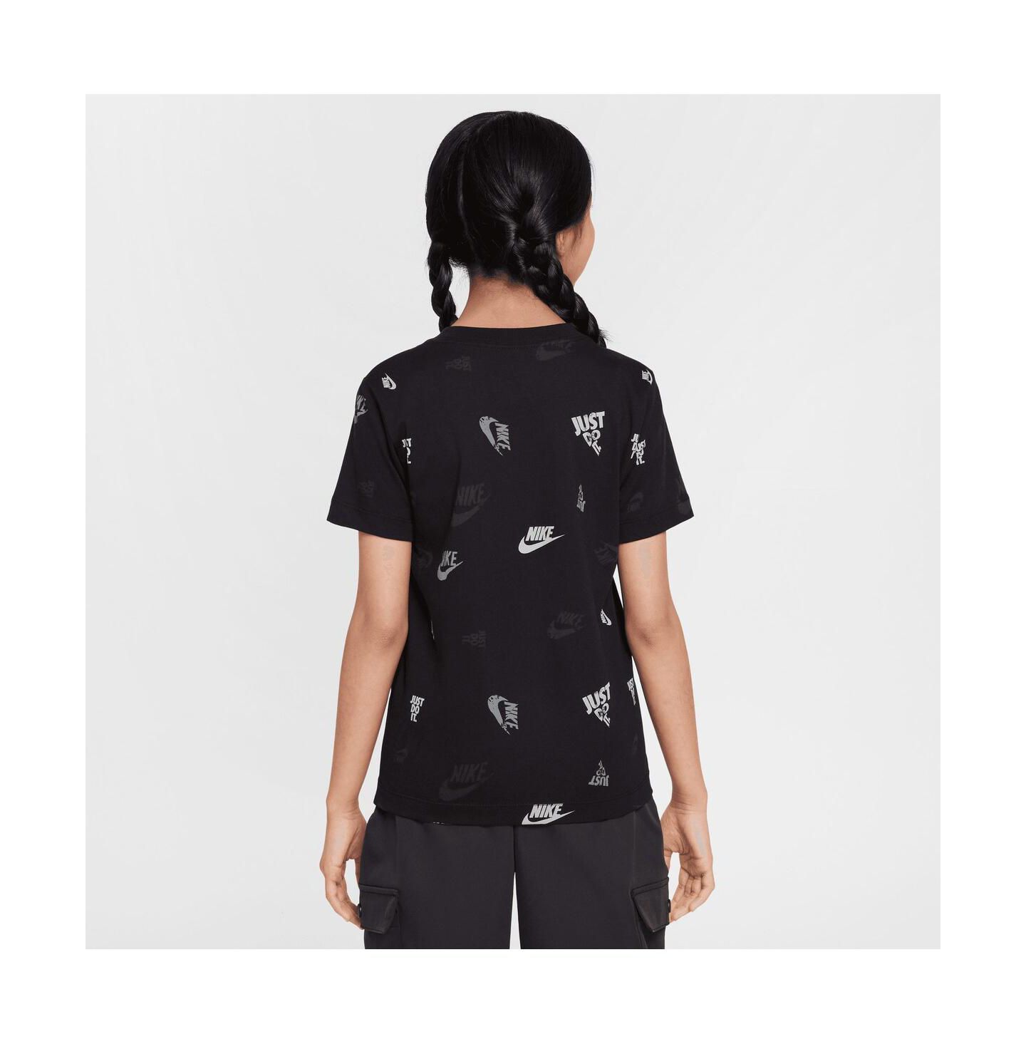 Детская футболка Nike Black Chelsea Just Do It Crest — фото 2