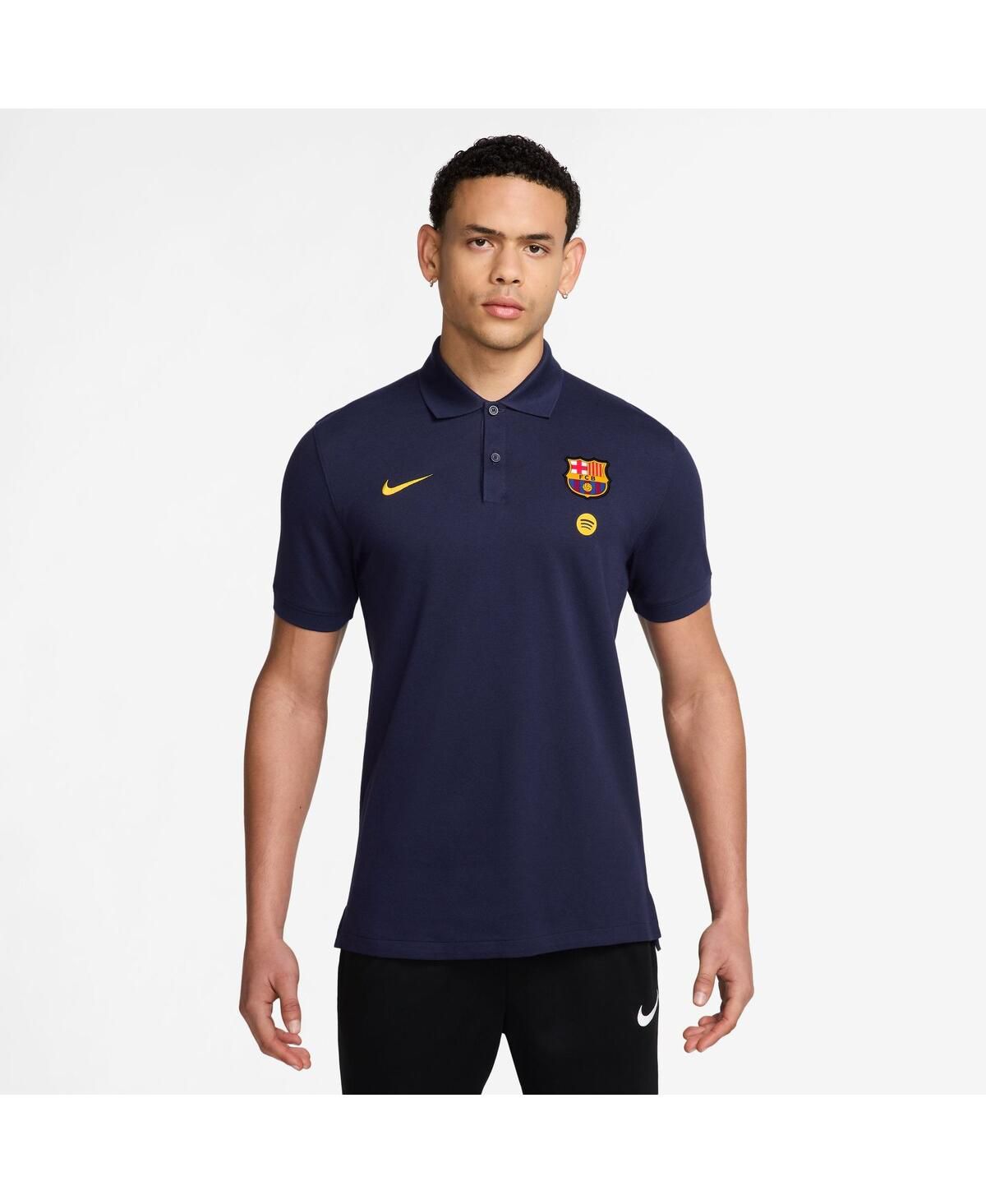 Мужская фиолетовая рубашка поло Barcelona 2.0