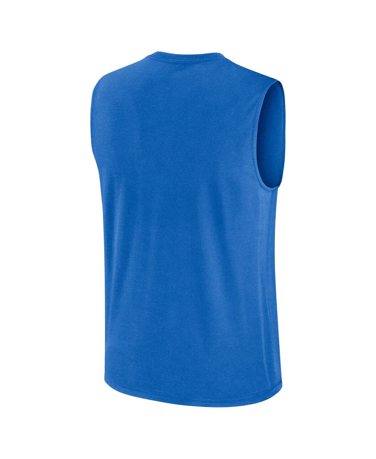 Jordan Men's Blue Ucla Bruins Primetime Tricode Legend Performance T-shirt In Blue