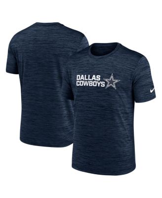 Nike - Men's Navy Dallas Cowboys Big Tall Primetime Reverse Play Velocity Performance T-Shirt