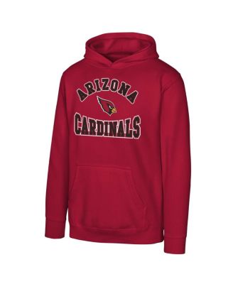 Outerstuff - Big Boys and Girls Cardinal Arizona Cardinals Home Town Pullover Fleece Hoodie