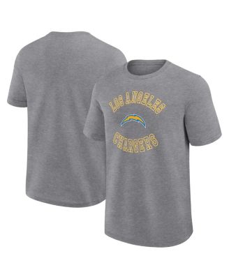 Logo Athletic - Men's Heather Gray Los Angeles Chargers Success T-Shirt