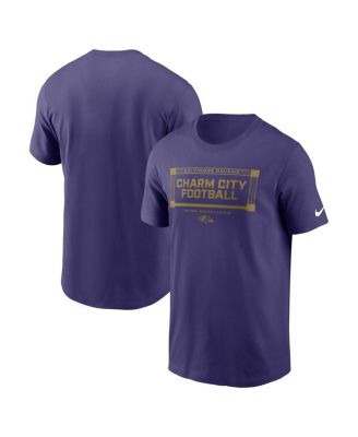 Nike - Men's Purple Baltimore Ravens Primetime Local Essential T-Shirt