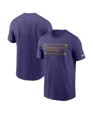 Nike Men's Purple Baltimore Ravens Primetime Local Essential T