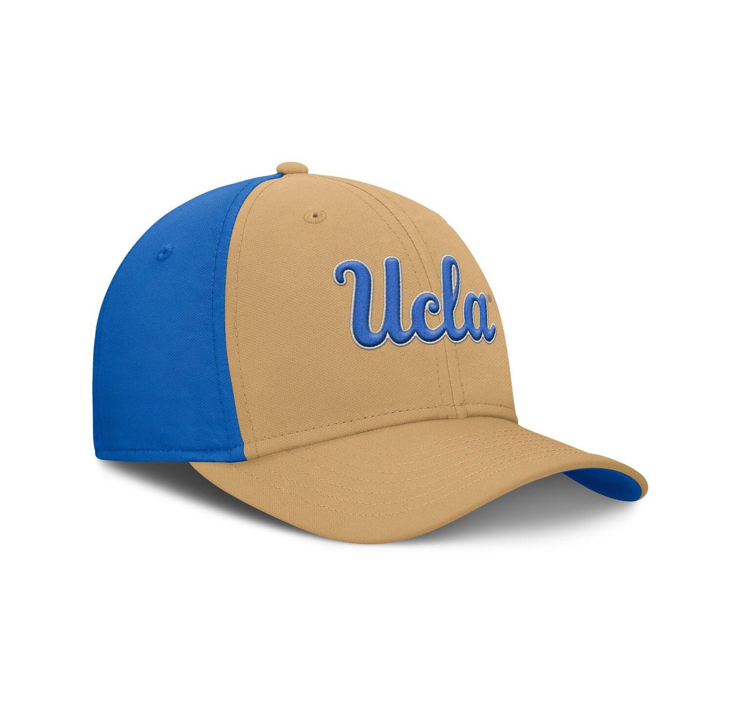 Men's Gold/Blue UCLA Bruins 2025 Sideline Rise Local Performance Flex Hat