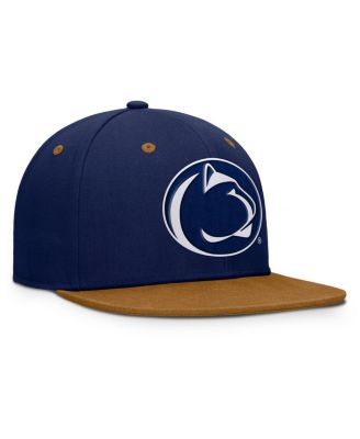 Men's Navy/Brown Penn State Nittany Lions NoBo Fitted Hat