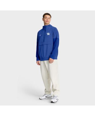 Men's Royal Kentucky Wildcats Anorak Half-Zip Hoodie Jacket