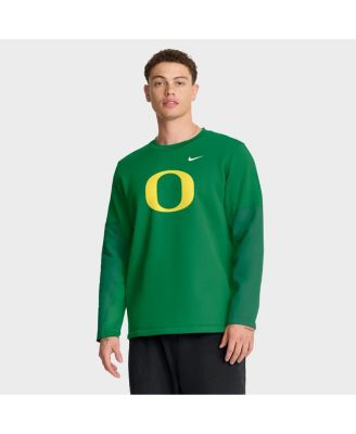 Nike - Men's Green Oregon Ducks 2025 Sideline Coach Performance Long Sleeve T-Shirt