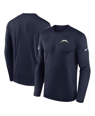 Nike - Men's Navy Los Angeles Chargers Alternate Super Chargers Sideline Legend Performance T-Shirt