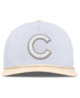 Men's White/Cream Chicago Cubs Pro Performance Snapback Hat