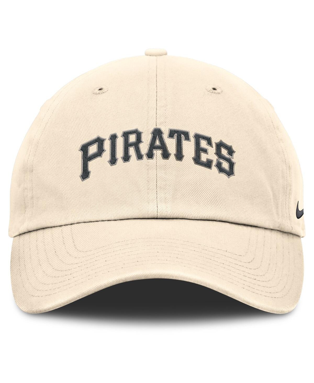 Nike Men's Natural Pittsburgh Pirates Camo Pack Club Adjustable Hat In Brown