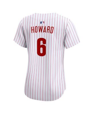 Women's Ryan Howard White Philadelphia Phillies Limited Jersey