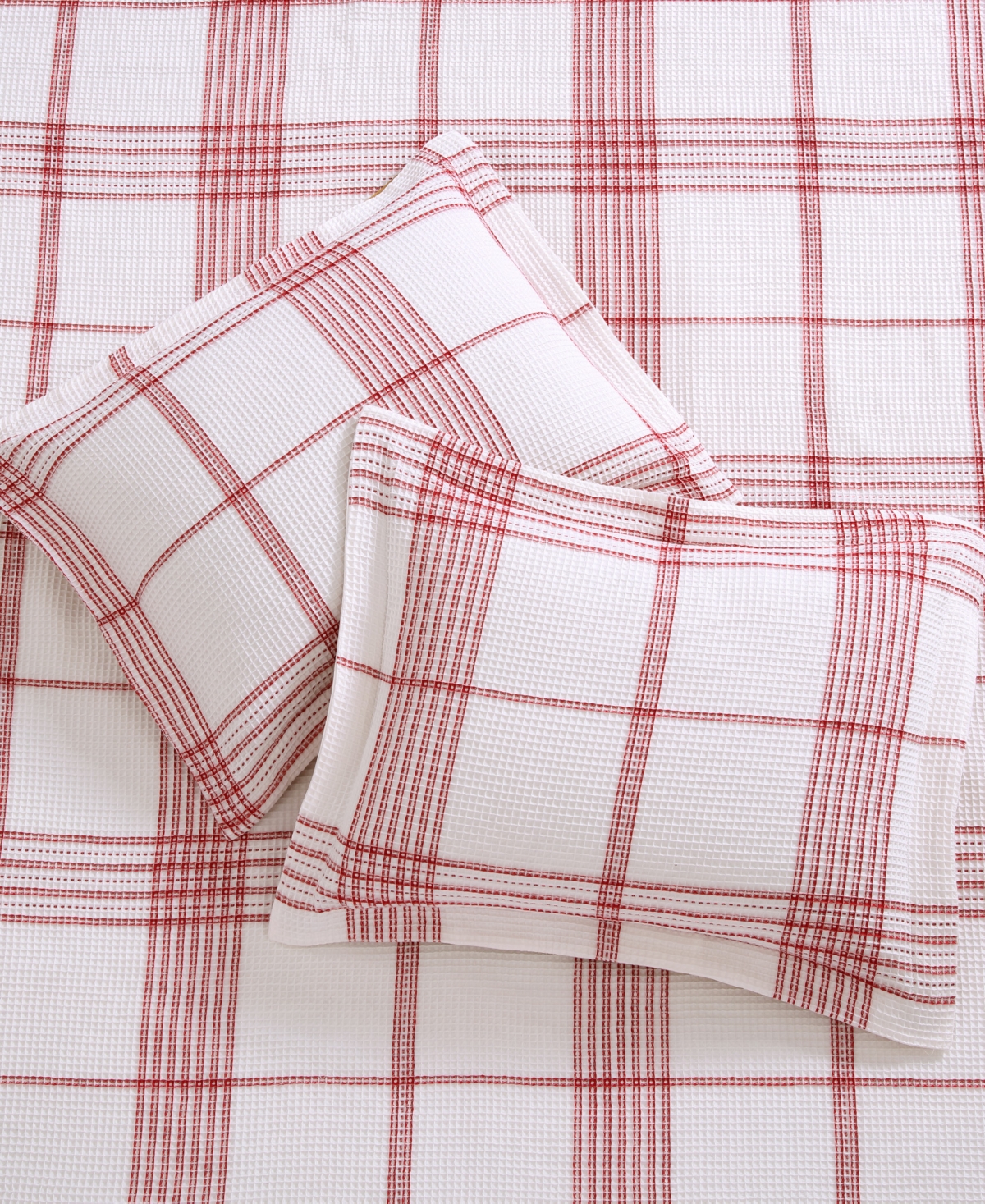 Levtex Home Peppermint Plaid 2-pc. Comforter Set, Twin In Red