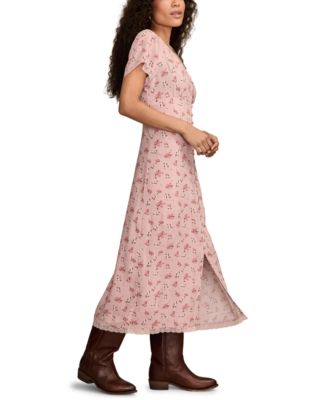 Women's Simone Floral-Print Midi Dress