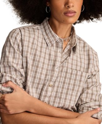 Women's Boyfriend Button Down Shirt