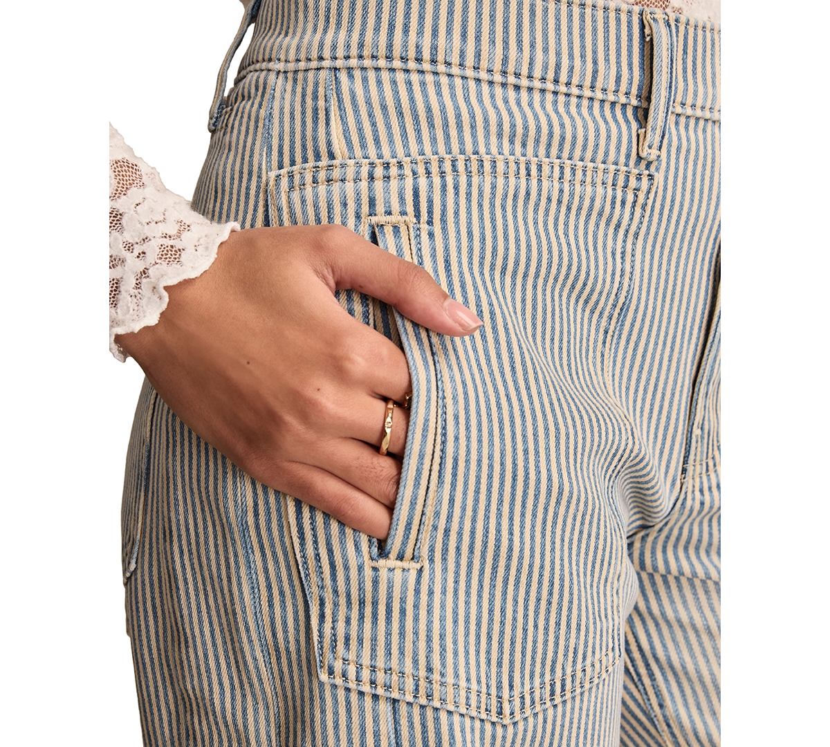 Lucky Brand Legend Barrel Leg Jeans In Gray