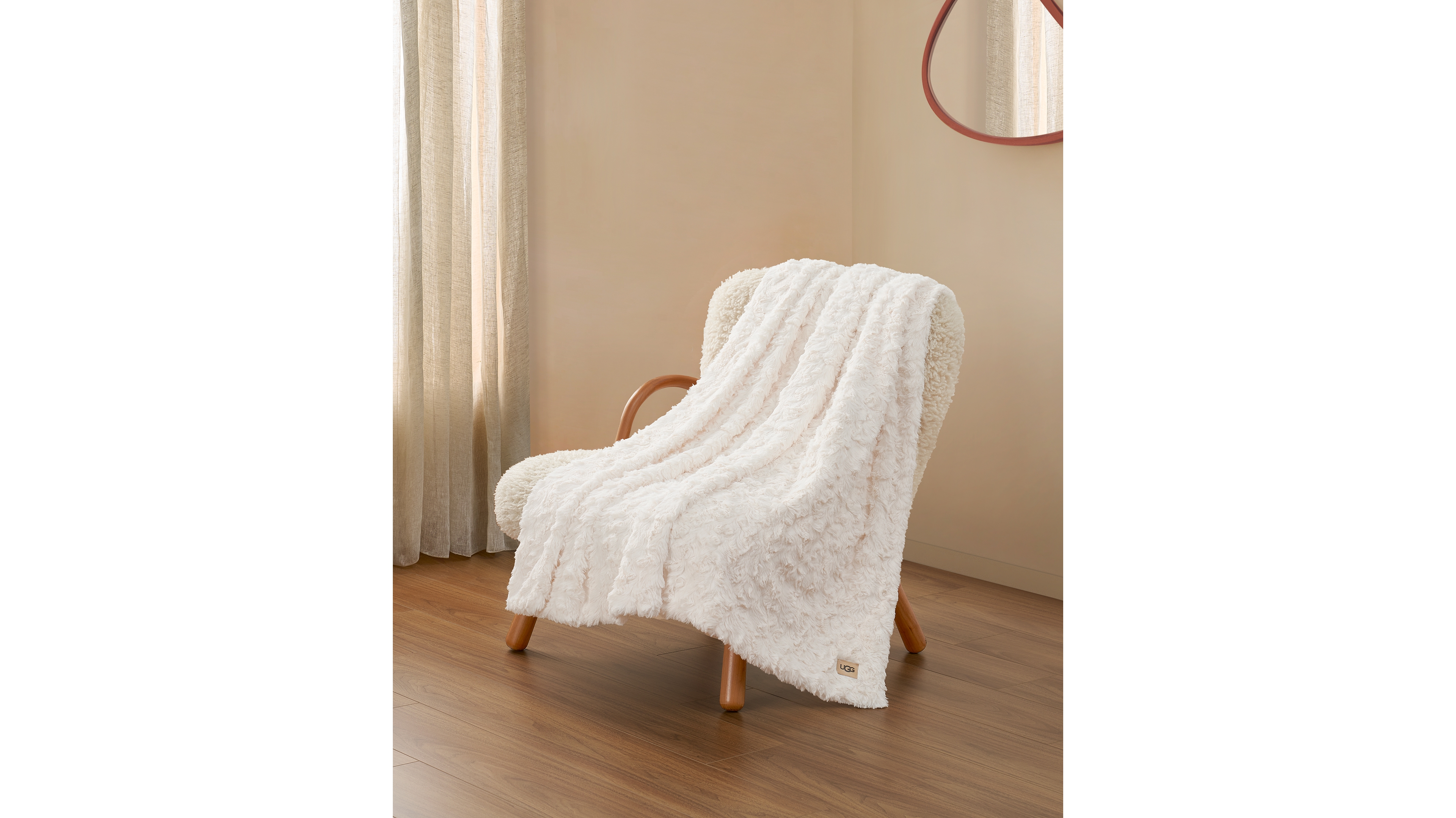 Ugg Faux Fur Throw, 50" x 70"