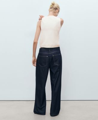 Women's Buttoned Fine-Knit Vest