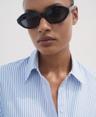 Women's Rhinestone Cropped Shirt