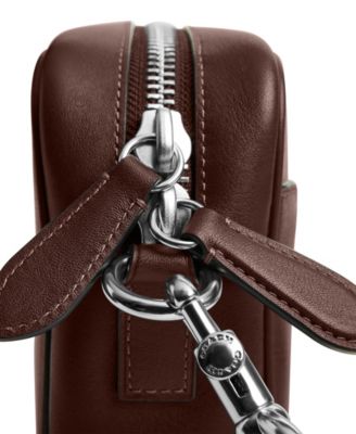  Radio Men's Leather Camera Bag