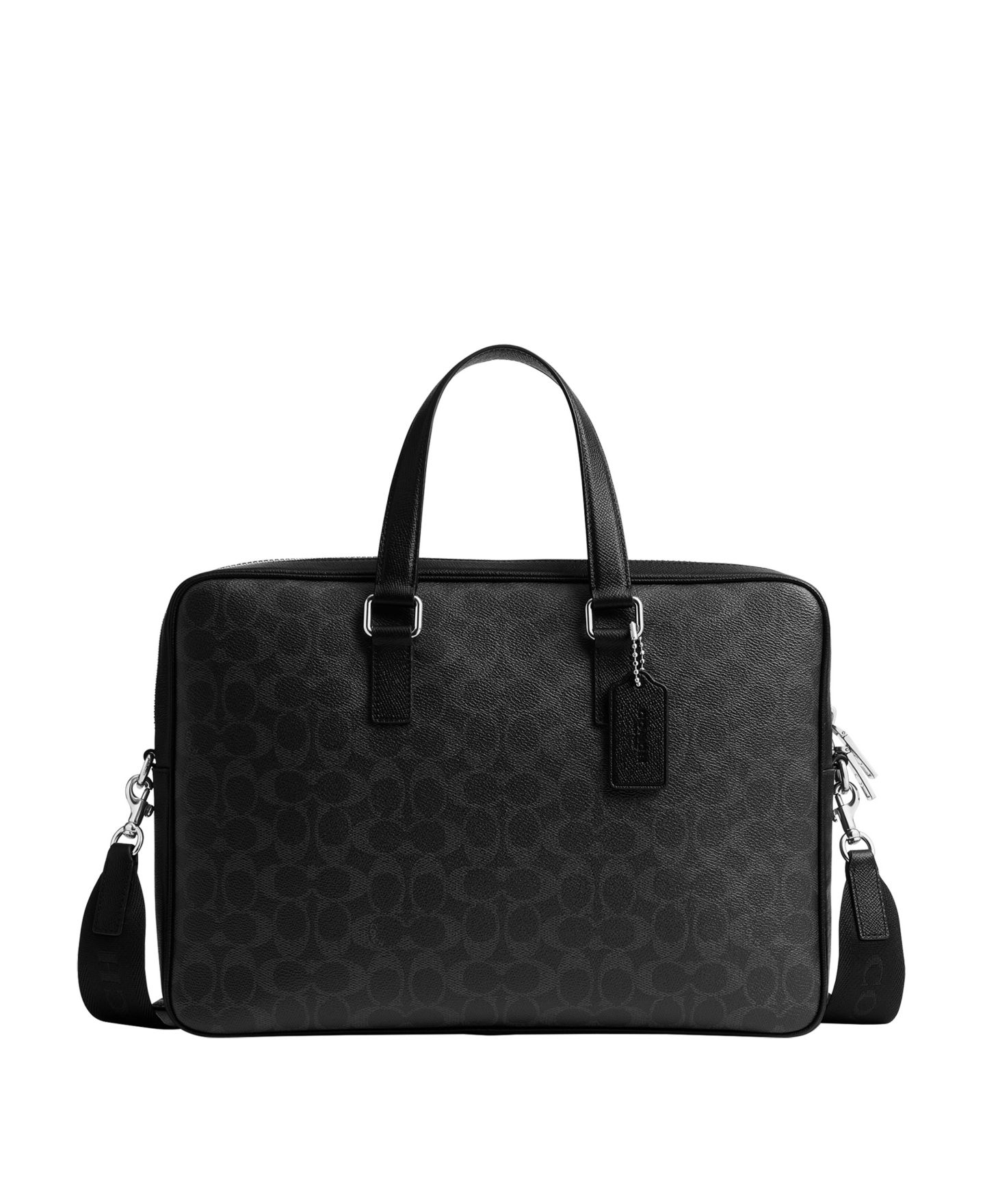 Мужская сумка COACH Caden Brief Signature Coated Canvas Laptop — фото 1