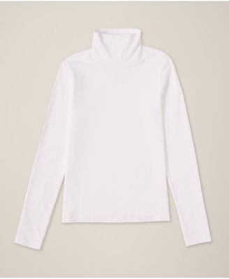 Women's Luxe Stretch Jersey Slim Turtleneck