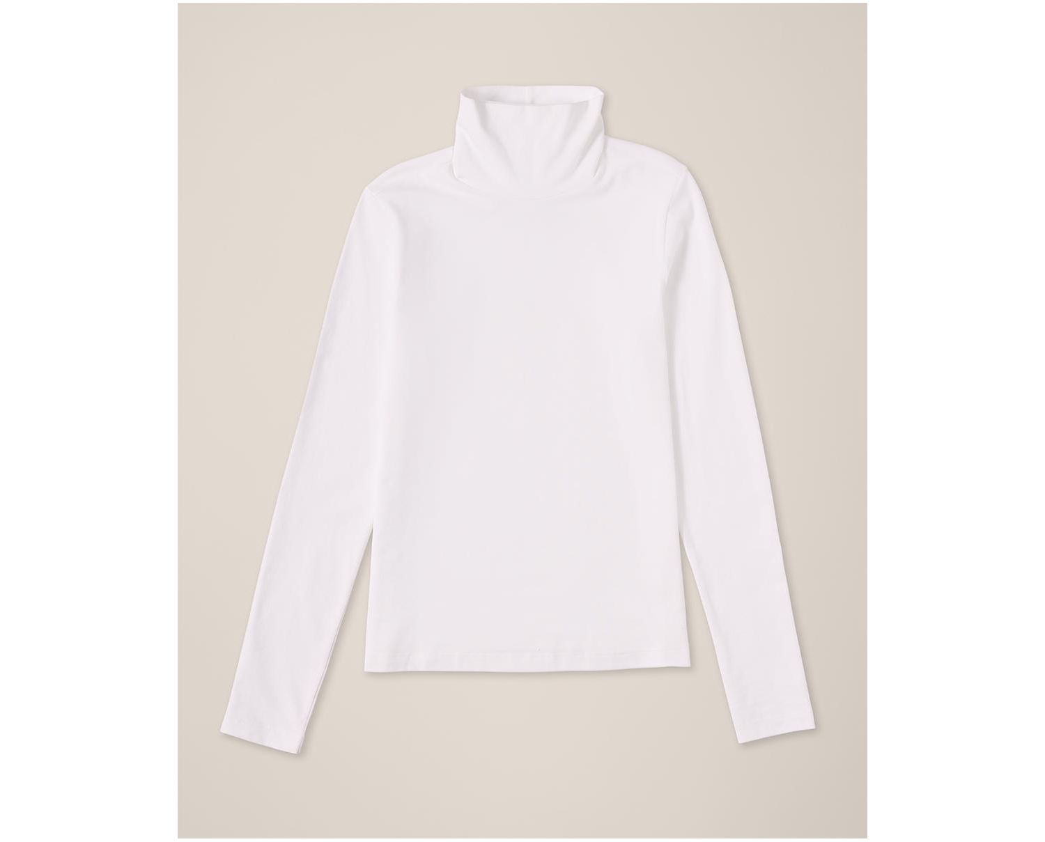 Women's Luxe Stretch Jersey Slim Turtleneck