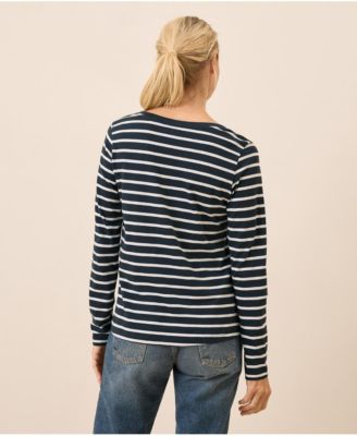 Organic Cotton Softspun Long Sleeve Scoop Neck Tee